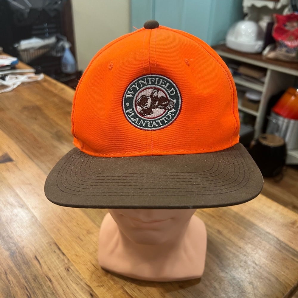 Wynfield Plantation Orange and Brown Cap